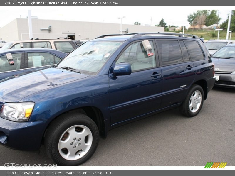 Indigo Ink Pearl / Ash Gray 2006 Toyota Highlander Limited 4WD
