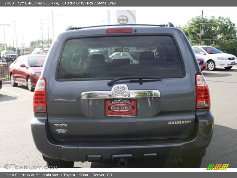 Galactic Gray Mica / Stone Gray 2008 Toyota 4Runner SR5 4x4