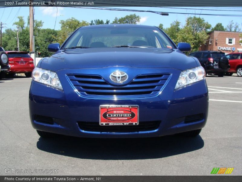 Blue Ribbon Metallic / Ash 2007 Toyota Camry LE