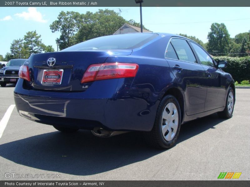 Blue Ribbon Metallic / Ash 2007 Toyota Camry LE