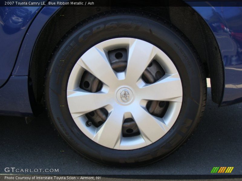 Blue Ribbon Metallic / Ash 2007 Toyota Camry LE