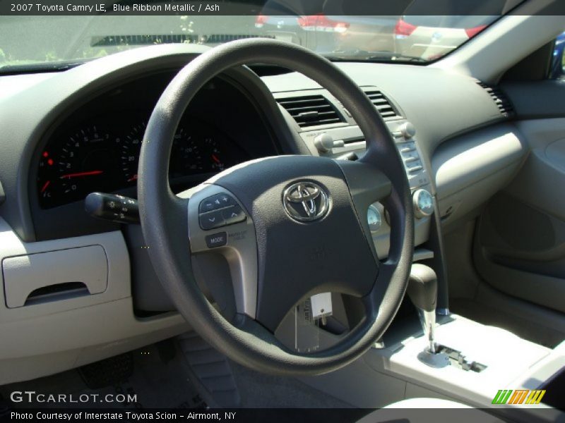 Blue Ribbon Metallic / Ash 2007 Toyota Camry LE