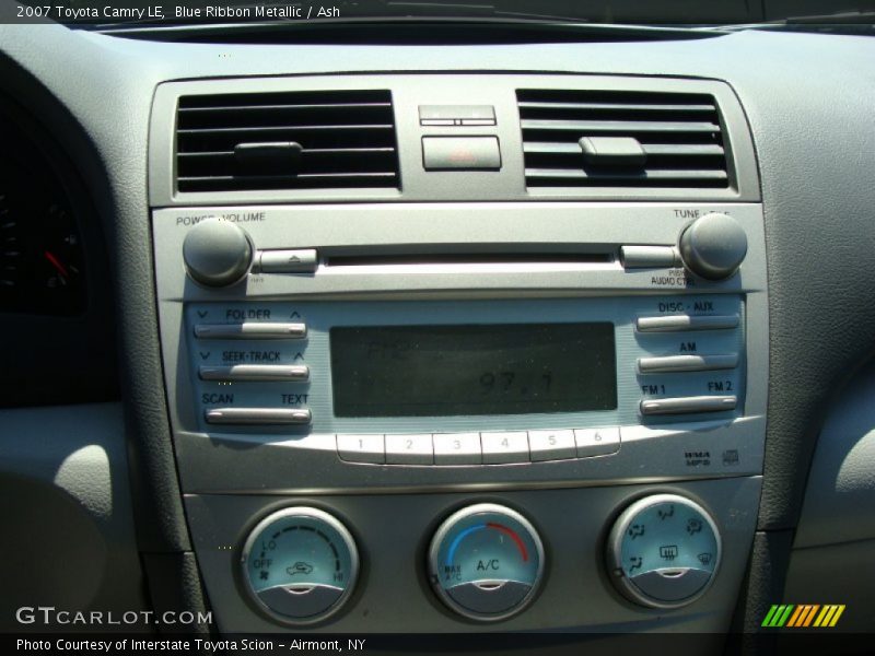 Blue Ribbon Metallic / Ash 2007 Toyota Camry LE