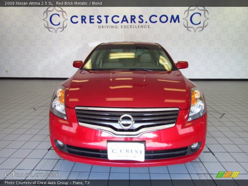 Red Brick Metallic / Blond 2009 Nissan Altima 2.5 SL