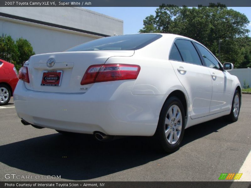 Super White / Ash 2007 Toyota Camry XLE V6