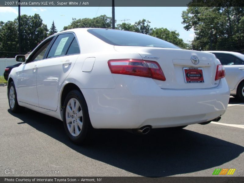 Super White / Ash 2007 Toyota Camry XLE V6