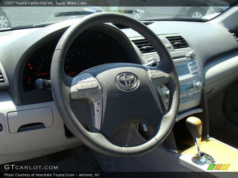 Super White / Ash 2007 Toyota Camry XLE V6