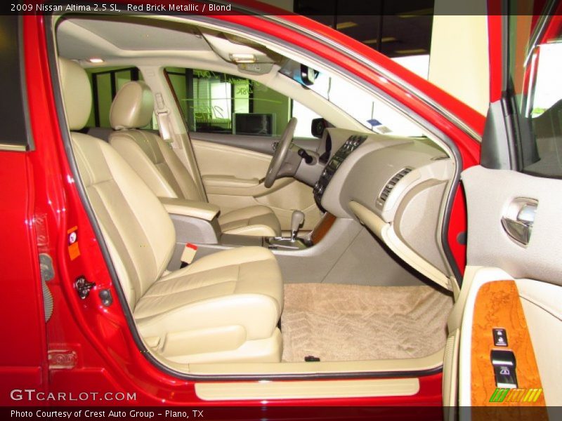 Red Brick Metallic / Blond 2009 Nissan Altima 2.5 SL