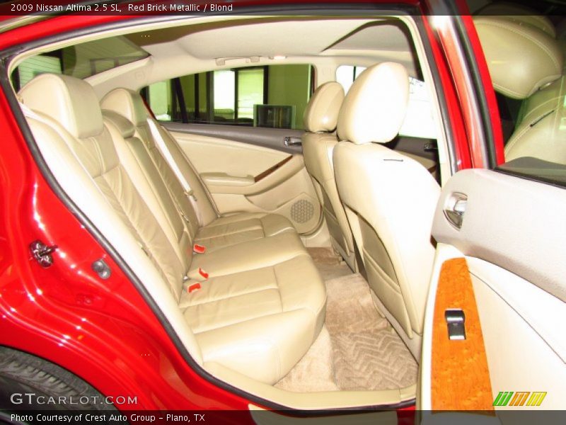 Red Brick Metallic / Blond 2009 Nissan Altima 2.5 SL