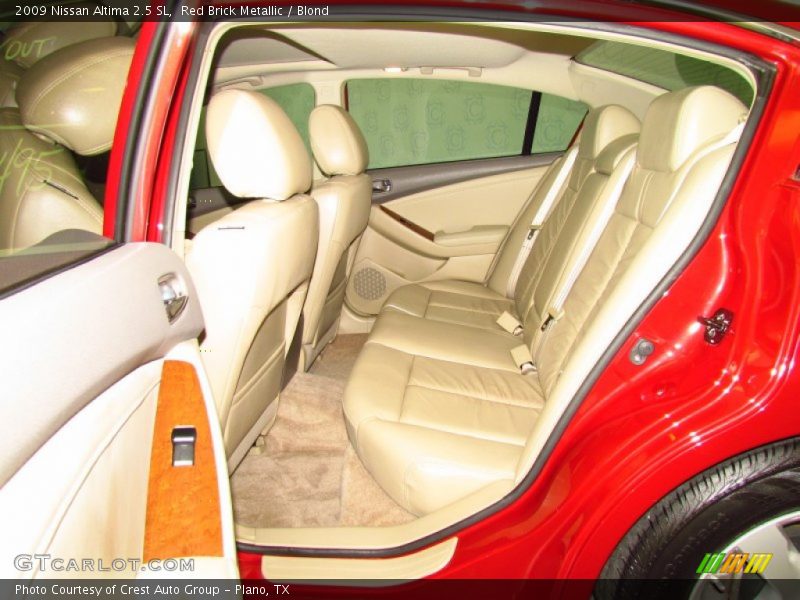 Red Brick Metallic / Blond 2009 Nissan Altima 2.5 SL