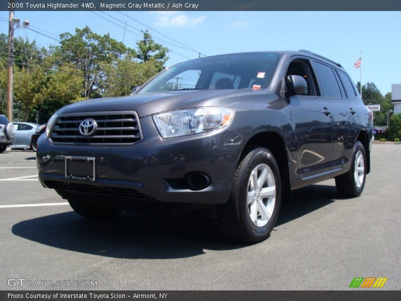 Magnetic Gray Metallic / Ash Gray 2008 Toyota Highlander 4WD