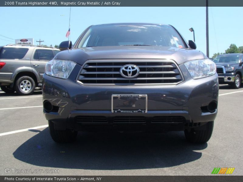 Magnetic Gray Metallic / Ash Gray 2008 Toyota Highlander 4WD