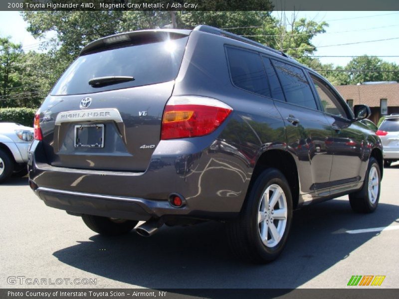 Magnetic Gray Metallic / Ash Gray 2008 Toyota Highlander 4WD