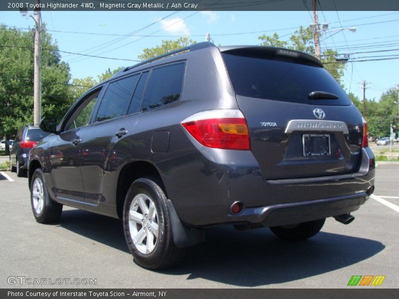 Magnetic Gray Metallic / Ash Gray 2008 Toyota Highlander 4WD