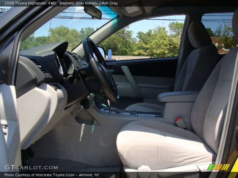 Magnetic Gray Metallic / Ash Gray 2008 Toyota Highlander 4WD