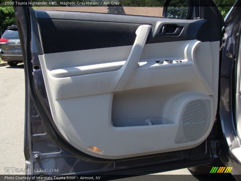 Magnetic Gray Metallic / Ash Gray 2008 Toyota Highlander 4WD