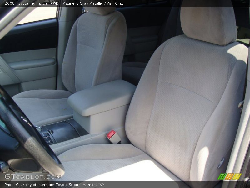 Magnetic Gray Metallic / Ash Gray 2008 Toyota Highlander 4WD