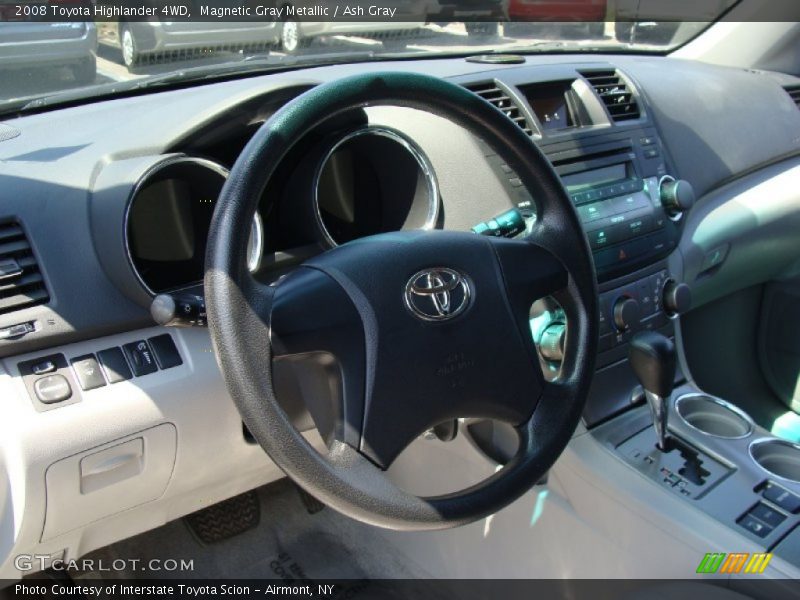 Magnetic Gray Metallic / Ash Gray 2008 Toyota Highlander 4WD