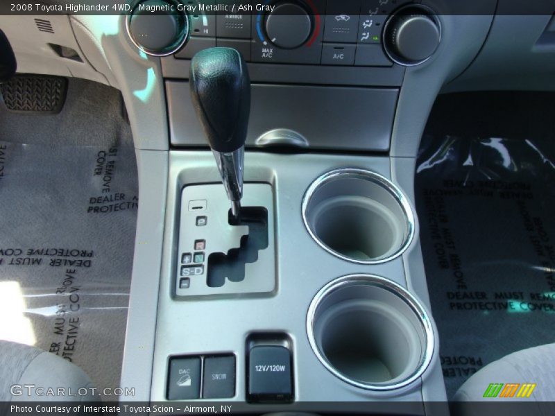 Magnetic Gray Metallic / Ash Gray 2008 Toyota Highlander 4WD