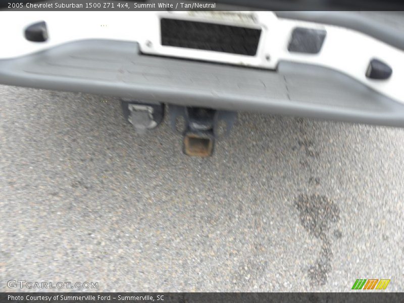 Summit White / Tan/Neutral 2005 Chevrolet Suburban 1500 Z71 4x4