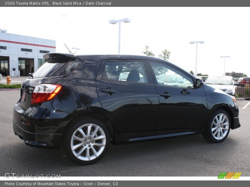 Black Sand Mica / Dark Charcoal 2009 Toyota Matrix XRS