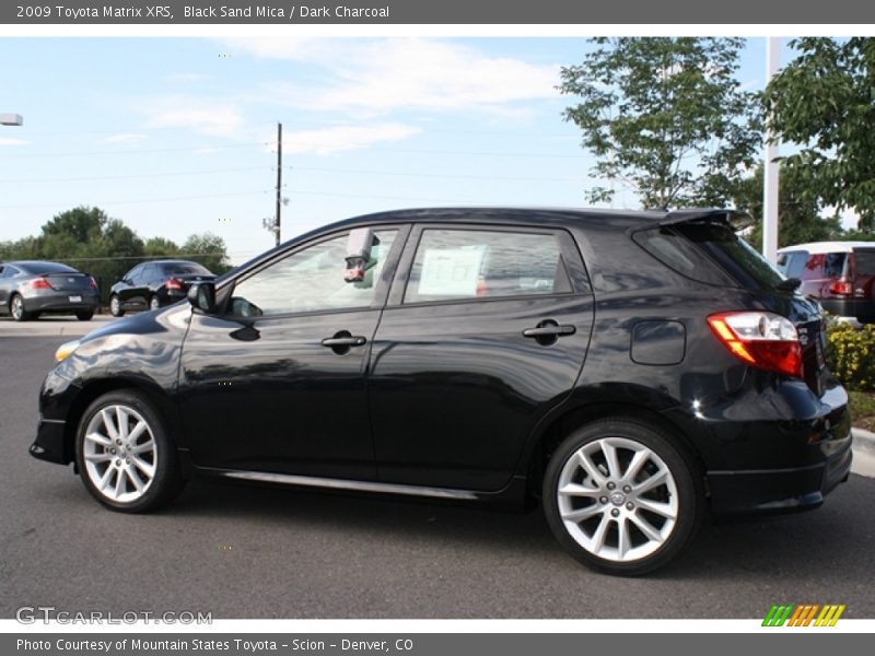 Black Sand Mica / Dark Charcoal 2009 Toyota Matrix XRS
