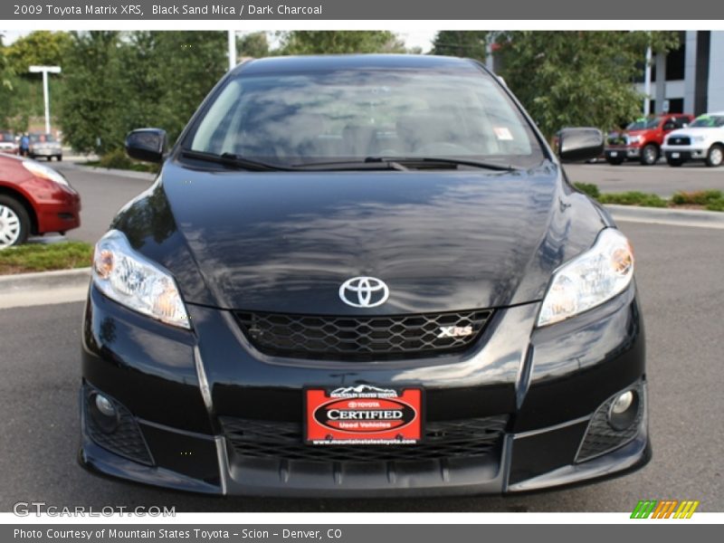 Black Sand Mica / Dark Charcoal 2009 Toyota Matrix XRS