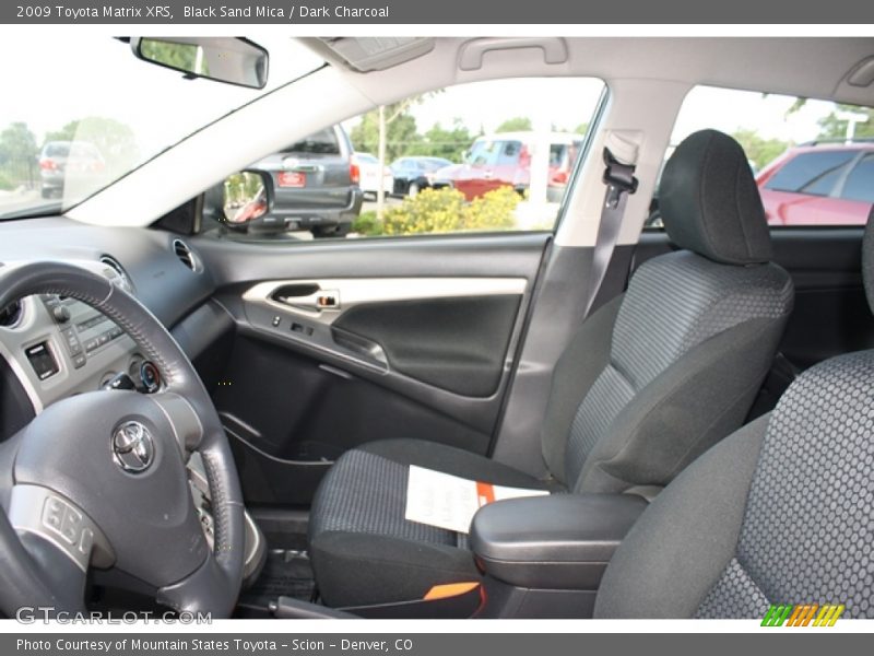 Black Sand Mica / Dark Charcoal 2009 Toyota Matrix XRS