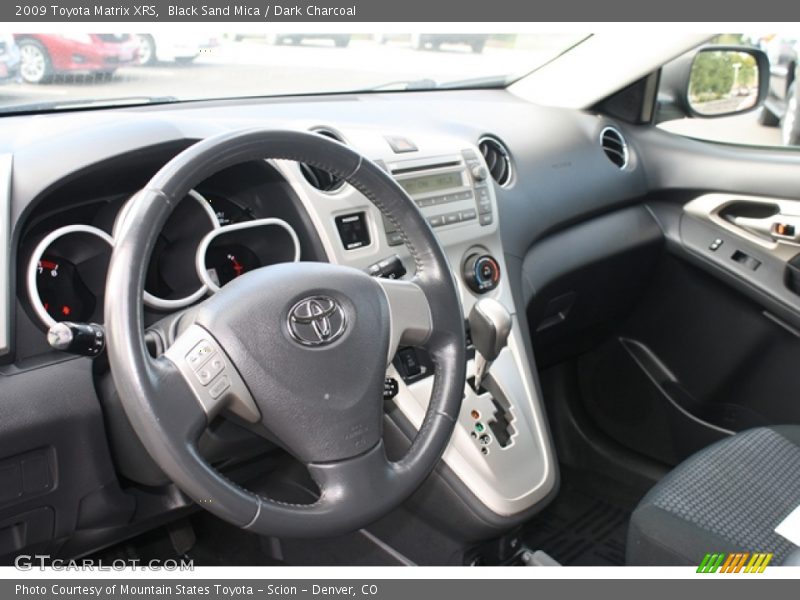 Black Sand Mica / Dark Charcoal 2009 Toyota Matrix XRS