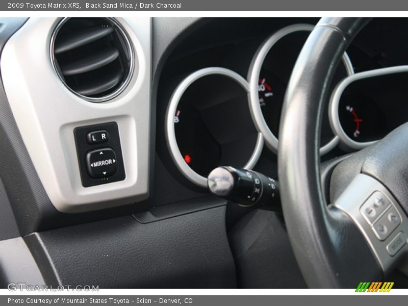 Black Sand Mica / Dark Charcoal 2009 Toyota Matrix XRS
