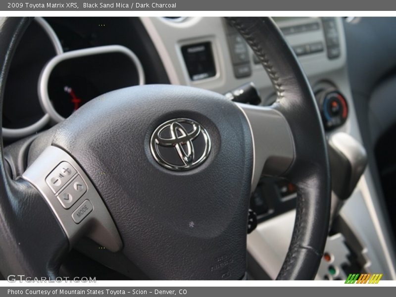 Black Sand Mica / Dark Charcoal 2009 Toyota Matrix XRS