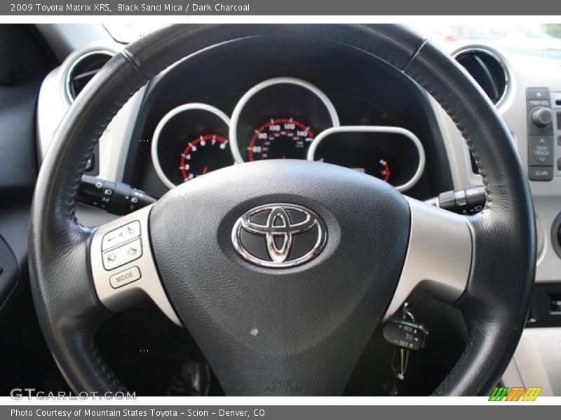 Black Sand Mica / Dark Charcoal 2009 Toyota Matrix XRS
