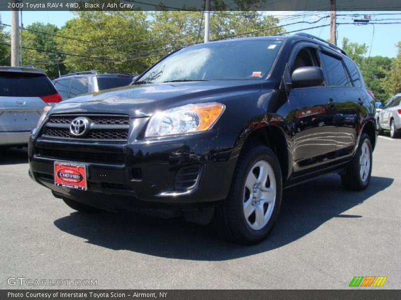 Black / Ash Gray 2009 Toyota RAV4 4WD