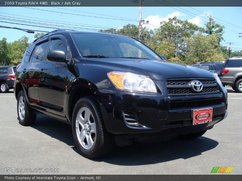 Black / Ash Gray 2009 Toyota RAV4 4WD