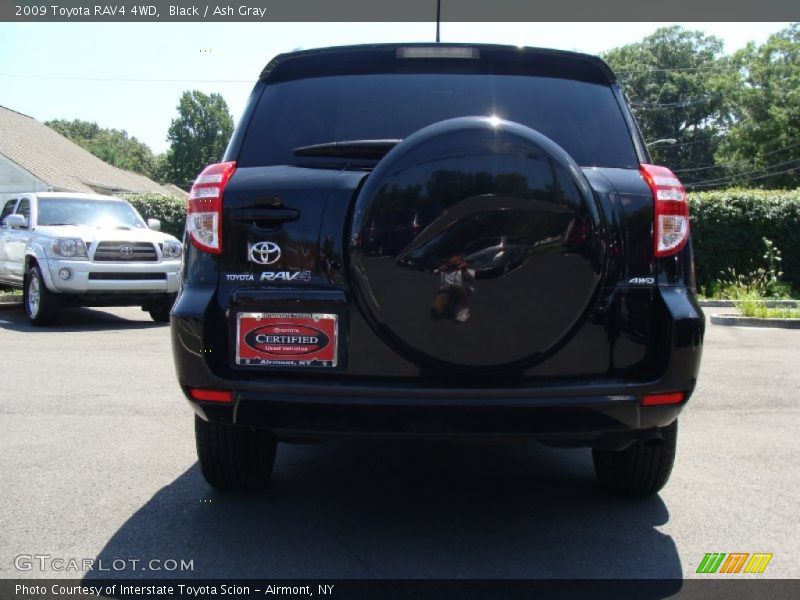 Black / Ash Gray 2009 Toyota RAV4 4WD