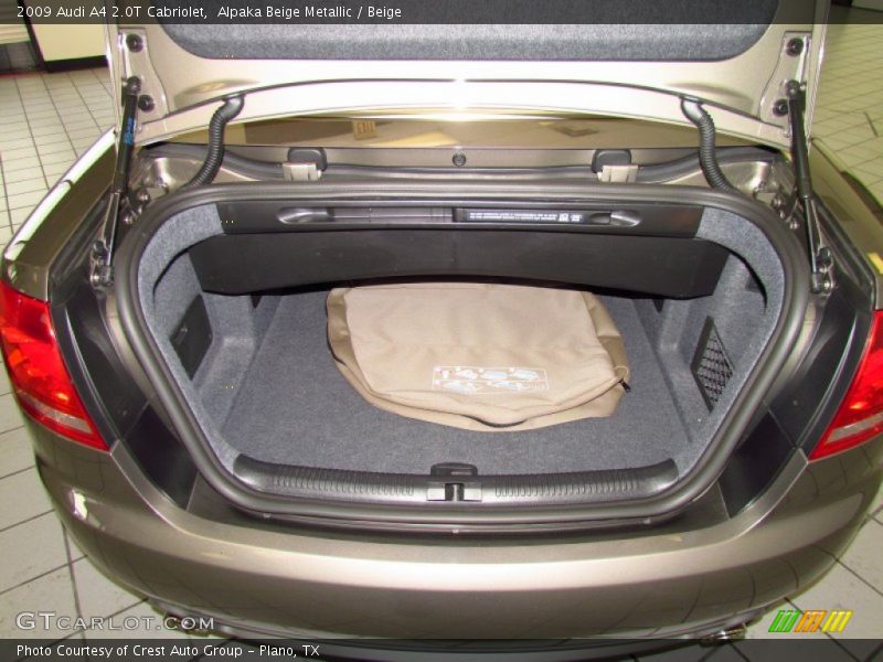  2009 A4 2.0T Cabriolet Trunk