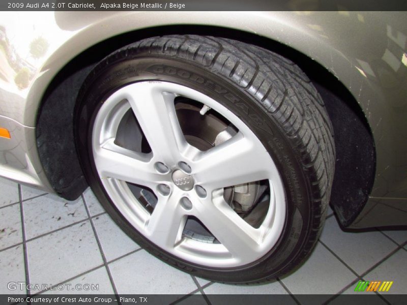  2009 A4 2.0T Cabriolet Wheel