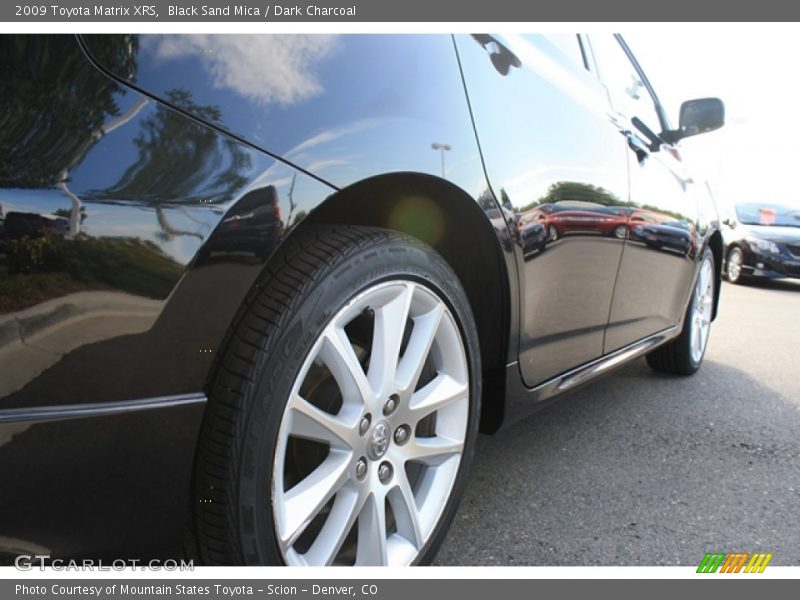 Black Sand Mica / Dark Charcoal 2009 Toyota Matrix XRS