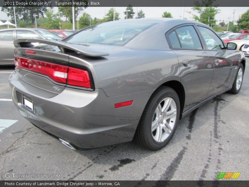 Tungsten Metallic / Black 2011 Dodge Charger R/T