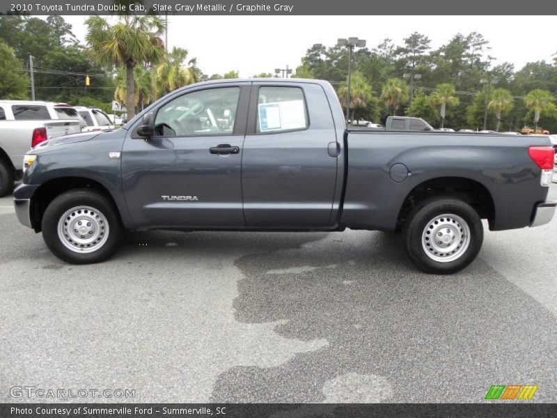 Slate Gray Metallic / Graphite Gray 2010 Toyota Tundra Double Cab
