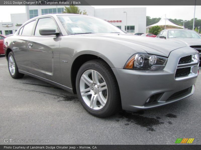 Tungsten Metallic / Black 2011 Dodge Charger R/T