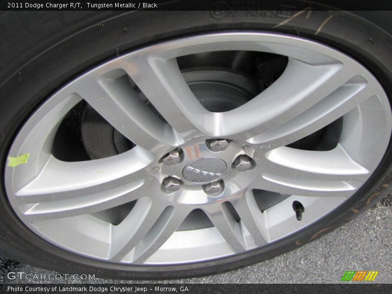 Tungsten Metallic / Black 2011 Dodge Charger R/T