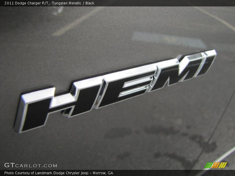 Tungsten Metallic / Black 2011 Dodge Charger R/T