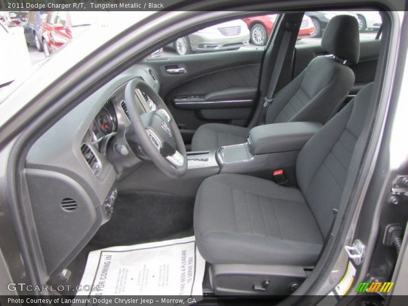 Tungsten Metallic / Black 2011 Dodge Charger R/T