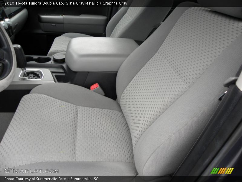 Slate Gray Metallic / Graphite Gray 2010 Toyota Tundra Double Cab