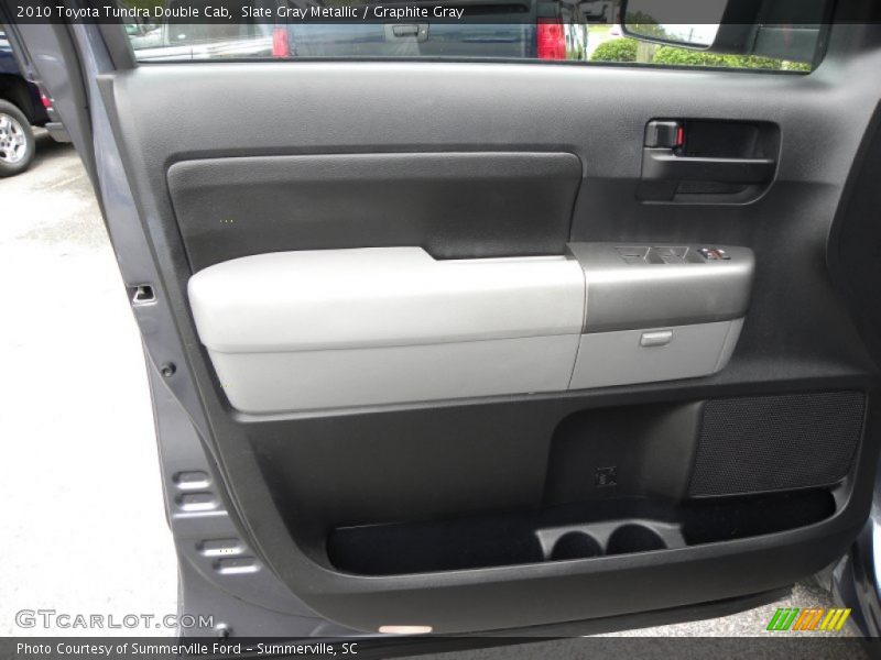 Slate Gray Metallic / Graphite Gray 2010 Toyota Tundra Double Cab
