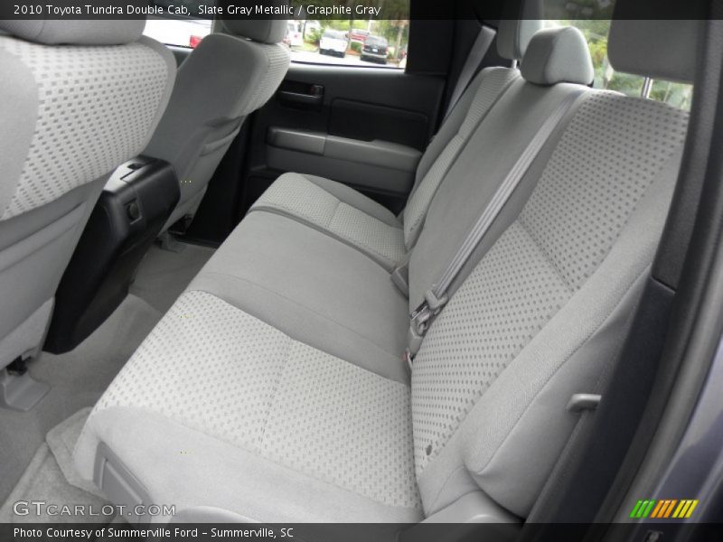 Slate Gray Metallic / Graphite Gray 2010 Toyota Tundra Double Cab