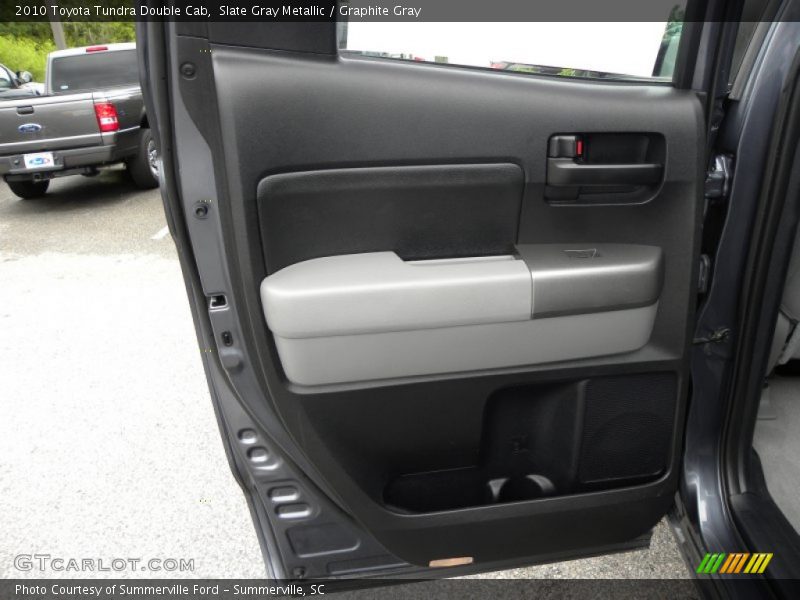 Slate Gray Metallic / Graphite Gray 2010 Toyota Tundra Double Cab