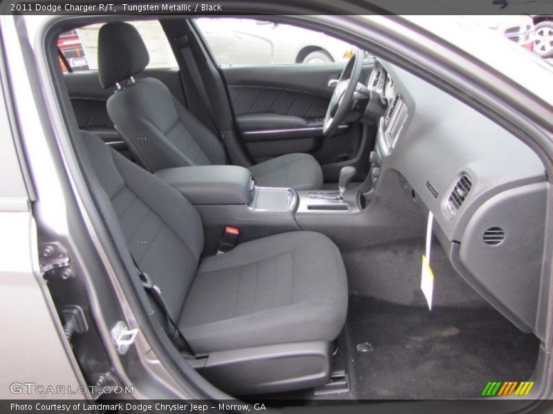 Tungsten Metallic / Black 2011 Dodge Charger R/T