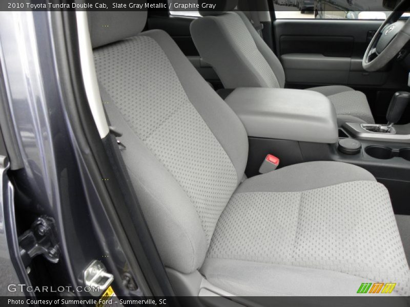 Slate Gray Metallic / Graphite Gray 2010 Toyota Tundra Double Cab